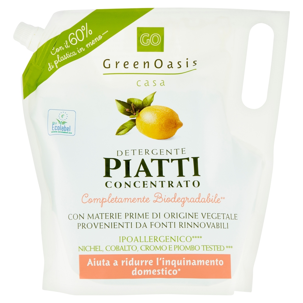 Detergente Piatti Concentrato Green Oasis